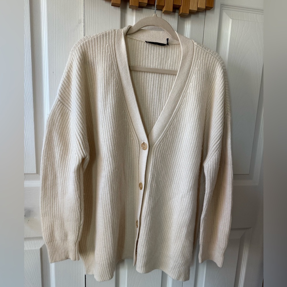 Jenni Kayne Ivory Cocoon Women's Sweater